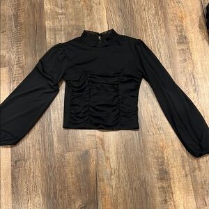 Elegant Black Women's Top